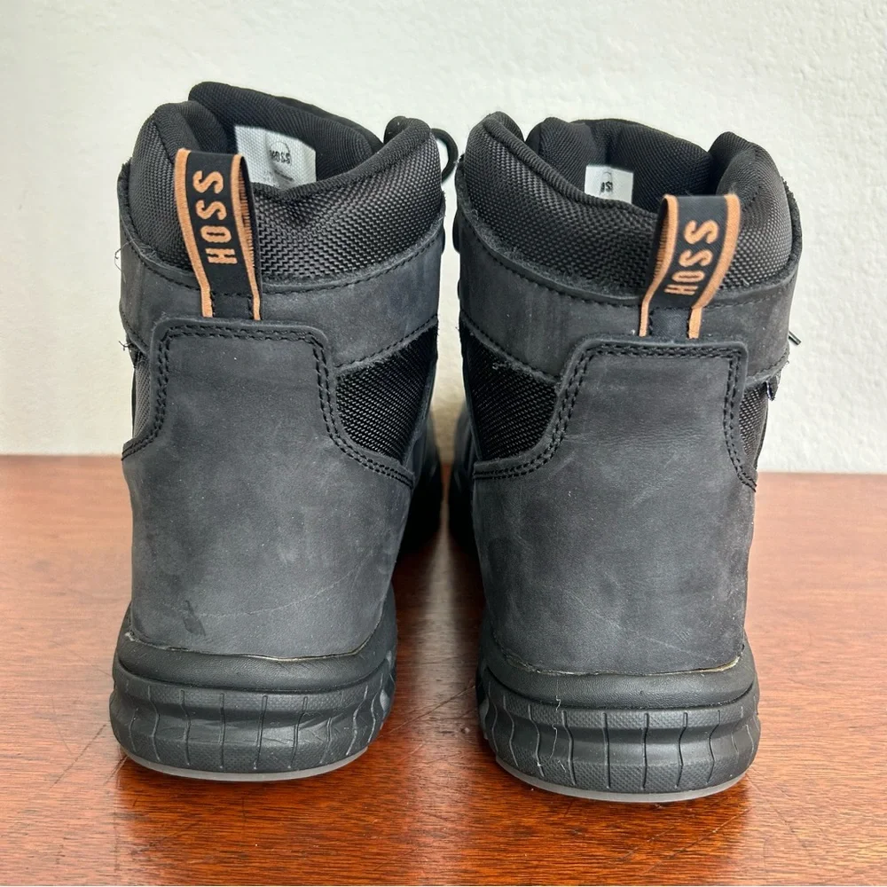 HOSS NWT Tikaboo UL Safety Work Boot 11.5 Black Waterproof Composite Toe ASTM